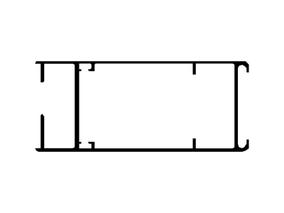 Parante puerta de rebatir de 36 mm

